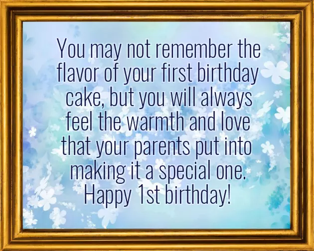 1St Birthday Girl Wishes 1St Birthday Girl Wishes