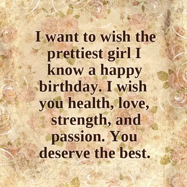 Birthday Wishes For Talkative Girl