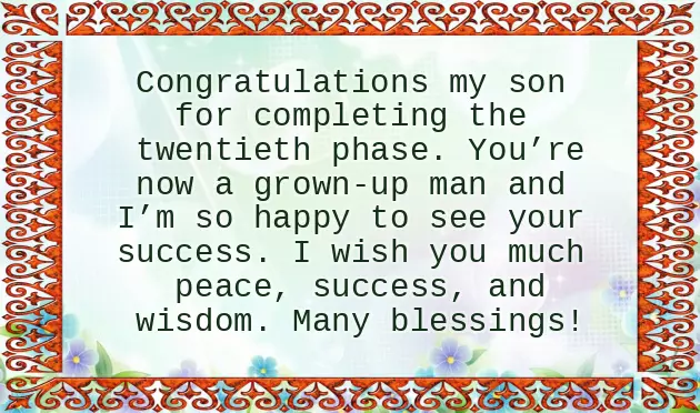 Congratulations To Parents On Son Congratulations To Parents On Son