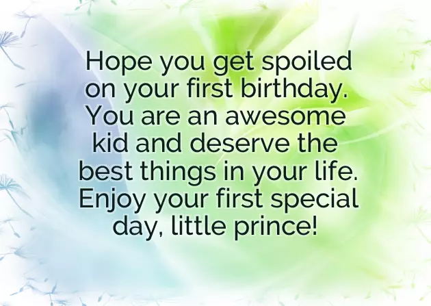 First Birthday Wishes For Baby Boy From Father First Birthday Wishes For Baby Boy From Father