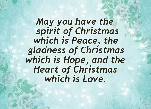 Christmas Blessing Messages Christmas Blessing Messages