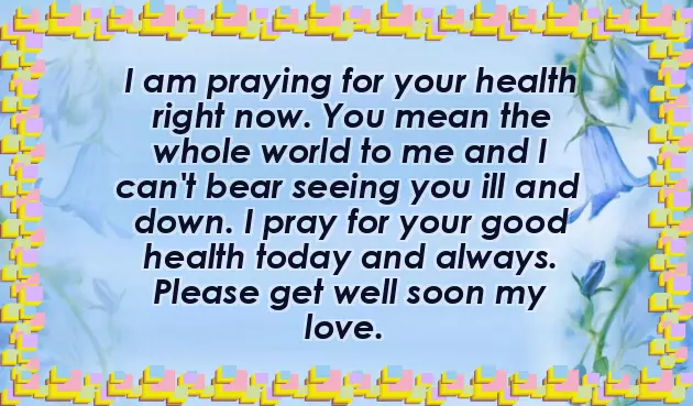 Message For Sick Person Message For Sick Person