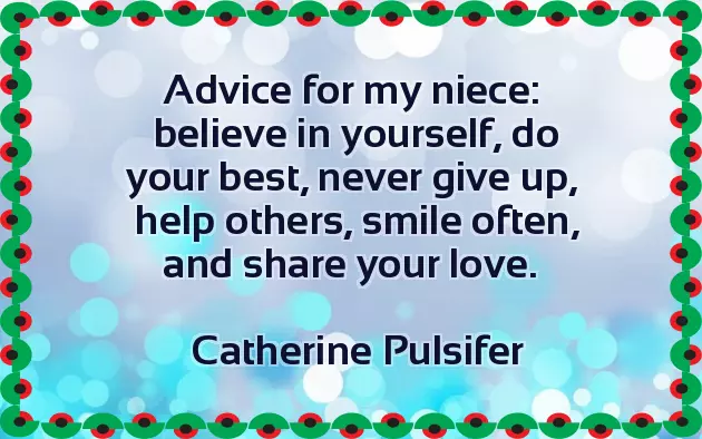 Birthday Quotes For Your Niece