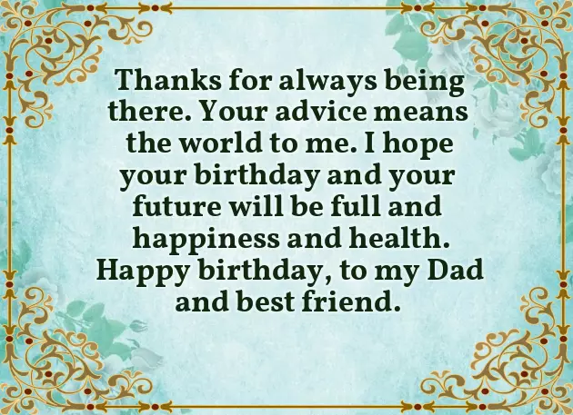From Father To Daughter Birthday Wishes