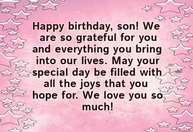 Happy Birthday Sons Happy Birthday Sons