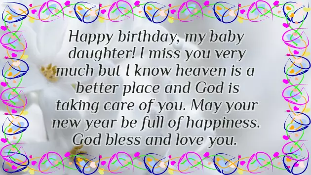 Happy Birthday To My Daughter In Heaven Quotes Happy Birthday To My Daughter In Heaven Quotes
