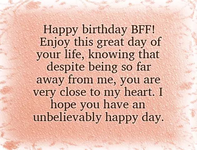 Best Friend Girl Happy Birthday Wishes