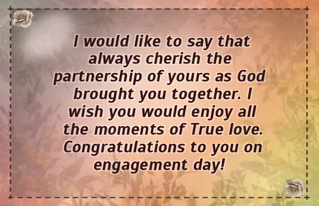 Wishes For Engagement Day