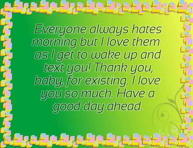 Good Morning Message For New Girlfriend Good Morning Message For New Girlfriend