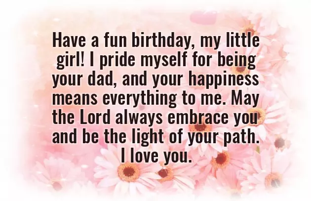 Happy Birthday A Little Girl