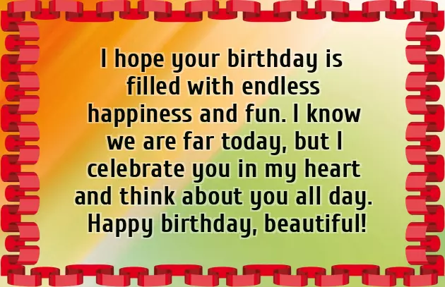Short Birthday Quotes For Girlfriend