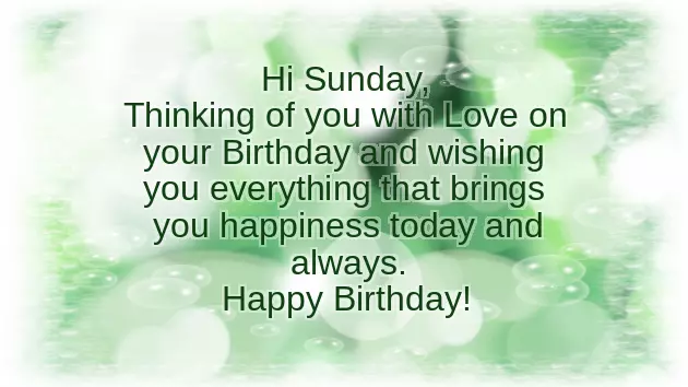 Sunday Wishes To A Friend