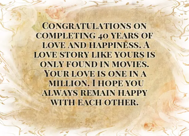 Happy 40Th Anniversary Happy 40Th Anniversary