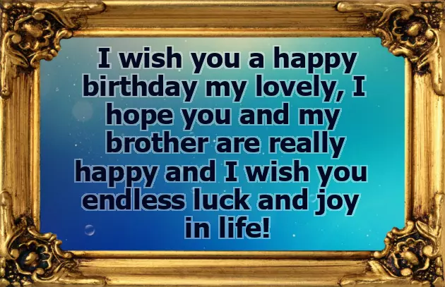 Happy Birthday To Sister In Law Wishes Happy Birthday To Sister In Law Wishes