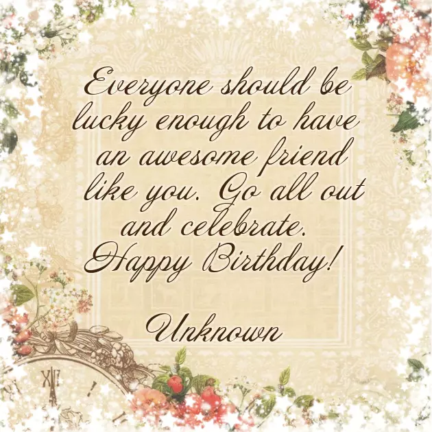 Wishes To Friend On Her Birthday