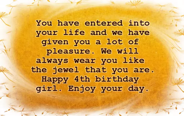 4Th Birthday Quotes For Son