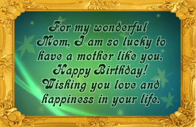 Special Birthday Wishes For Mother