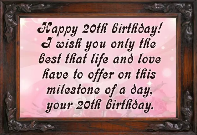 Funny 20Th Birthday Wishes Funny 20Th Birthday Wishes