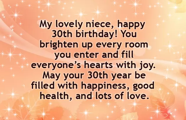 Happy 30Th Birthday Niece Quotes Happy 30Th Birthday Niece Quotes