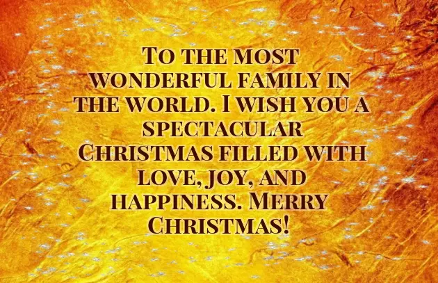 Wishing You And Yours A Merry Christmas