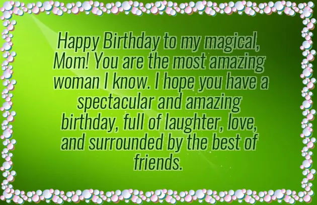 Happy Birthday Mom May God Bless You