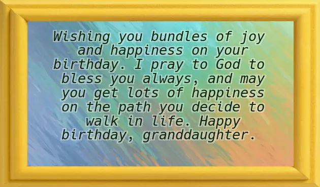 Special Birthday Wishes For Granddaughter Special Birthday Wishes For Granddaughter