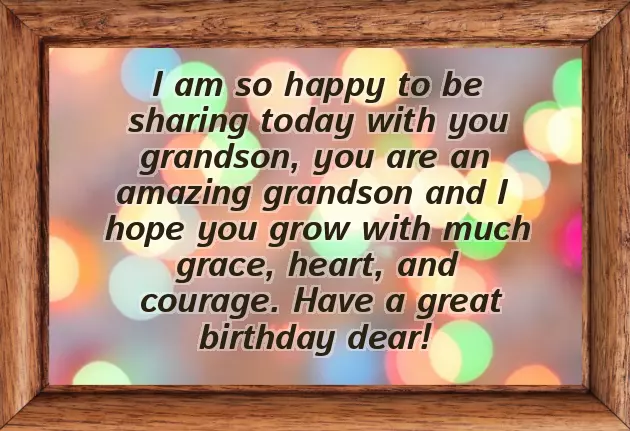 Funny Birthday Wishes For Grandson