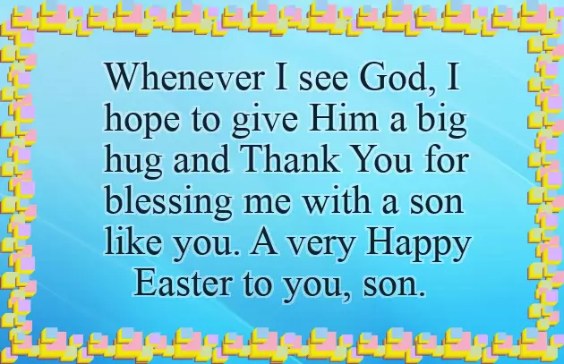 Easter Message For Child Easter Message For Child