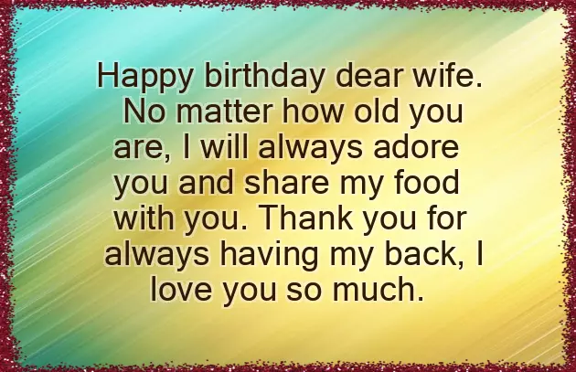 Happy Birthday To My Sweet Wife Happy Birthday To My Sweet Wife