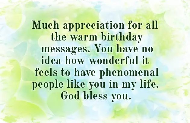 Grateful Thank You For Birthday Wishes Grateful Thank You For Birthday Wishes