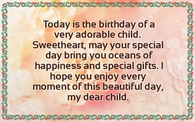 Short Birthday Wishes For Baby Boy