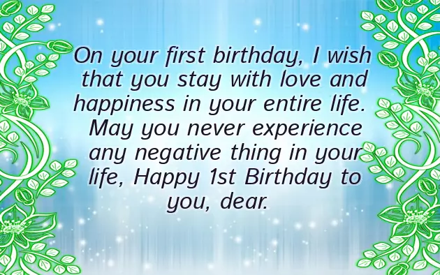 First Birthday Wish For Grandson First Birthday Wish For Grandson