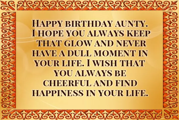 Happy Birthday To My Gorgeous Aunt Happy Birthday To My Gorgeous Aunt