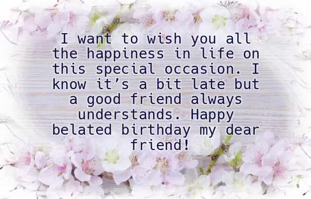 Belated Easter Greetings