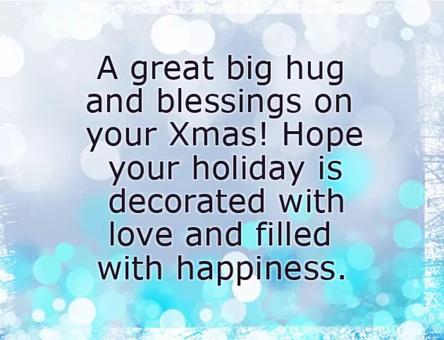 Merry Christmas Words