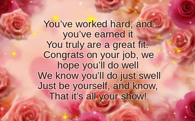Congratulations On Getting New Job Congratulations On Getting New Job