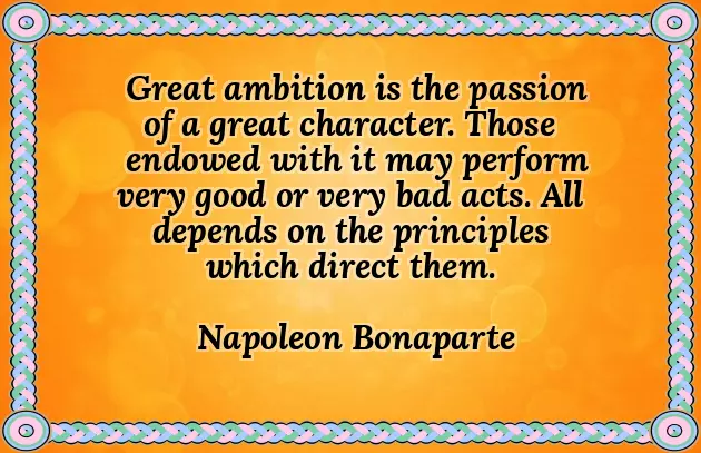 Ambition Quote
