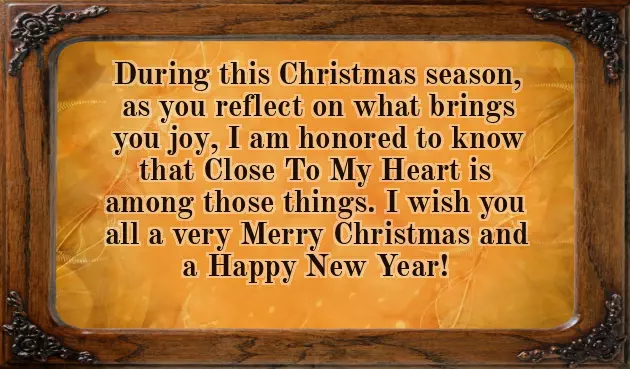 Happy Christmas To You And Yours Happy Christmas To You And Yours