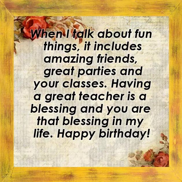 Happy Birthday Wish For Teacher Happy Birthday Wish For Teacher