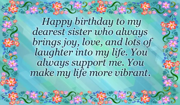 Quotes On Sisters Bday Quotes On Sisters Bday