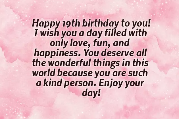 19Th Birthday Quotes 19Th Birthday Quotes