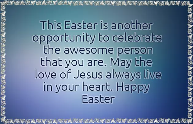 Easter Goodwill Message Easter Goodwill Message