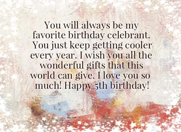 Little Birthday Boy Wishes