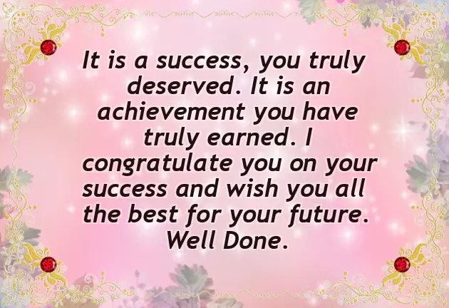 Congratulations Text Message Congratulations Text Message