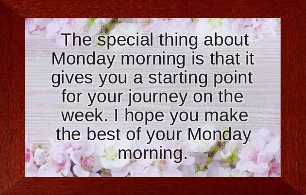 Greeting Monday Greeting Monday