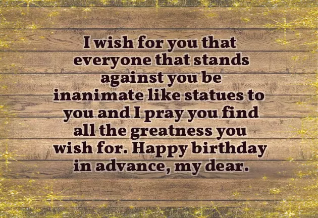 Advance Happy Birthday Quotes For Lover Advance Happy Birthday Quotes For Lover