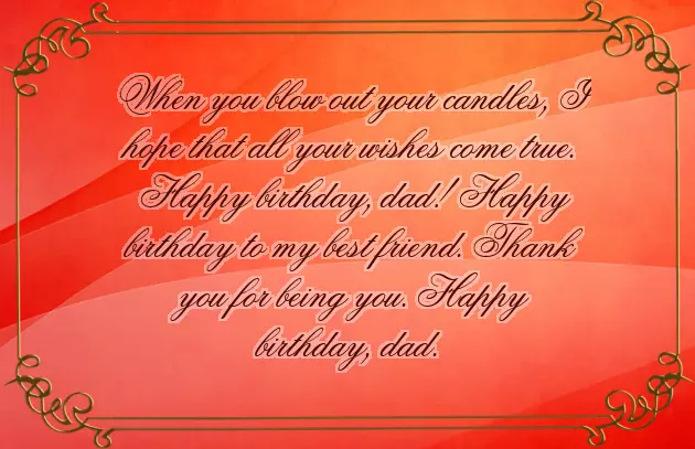 Wish You Happy Birthday Daddy Wish You Happy Birthday Daddy