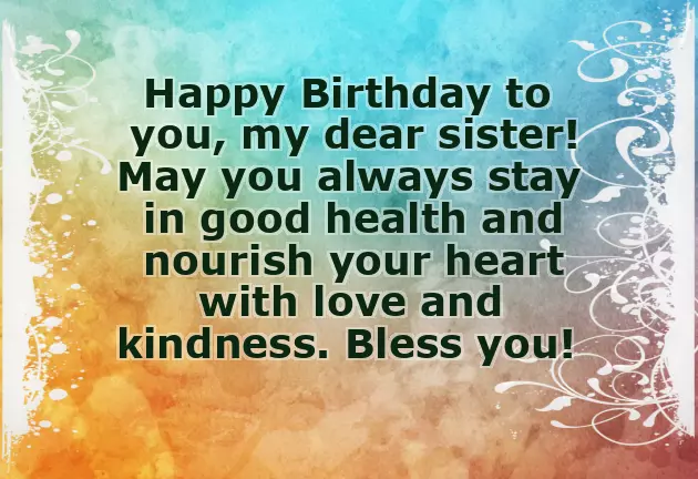 Birthday Wishes For Best Sister