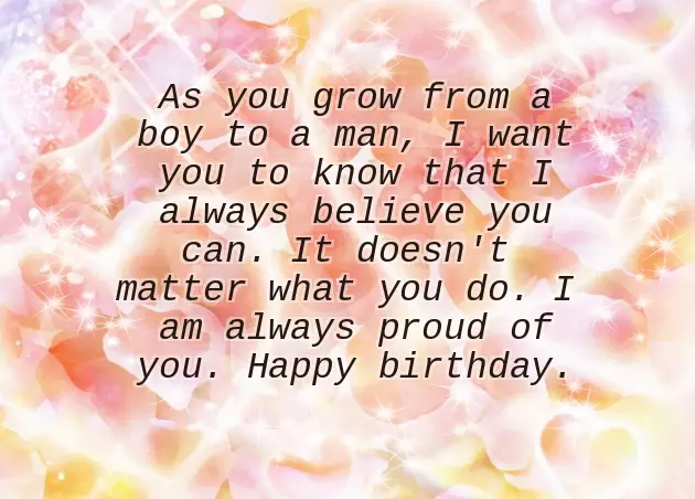 Birthday Wishes Quotes To Son