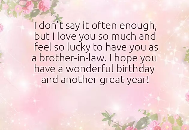 Birthday Wishes In Brother In Law Birthday Wishes In Brother In Law